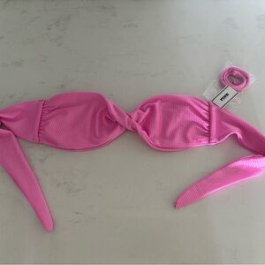 Victoria's Secret Pink Ribbed Swim Top